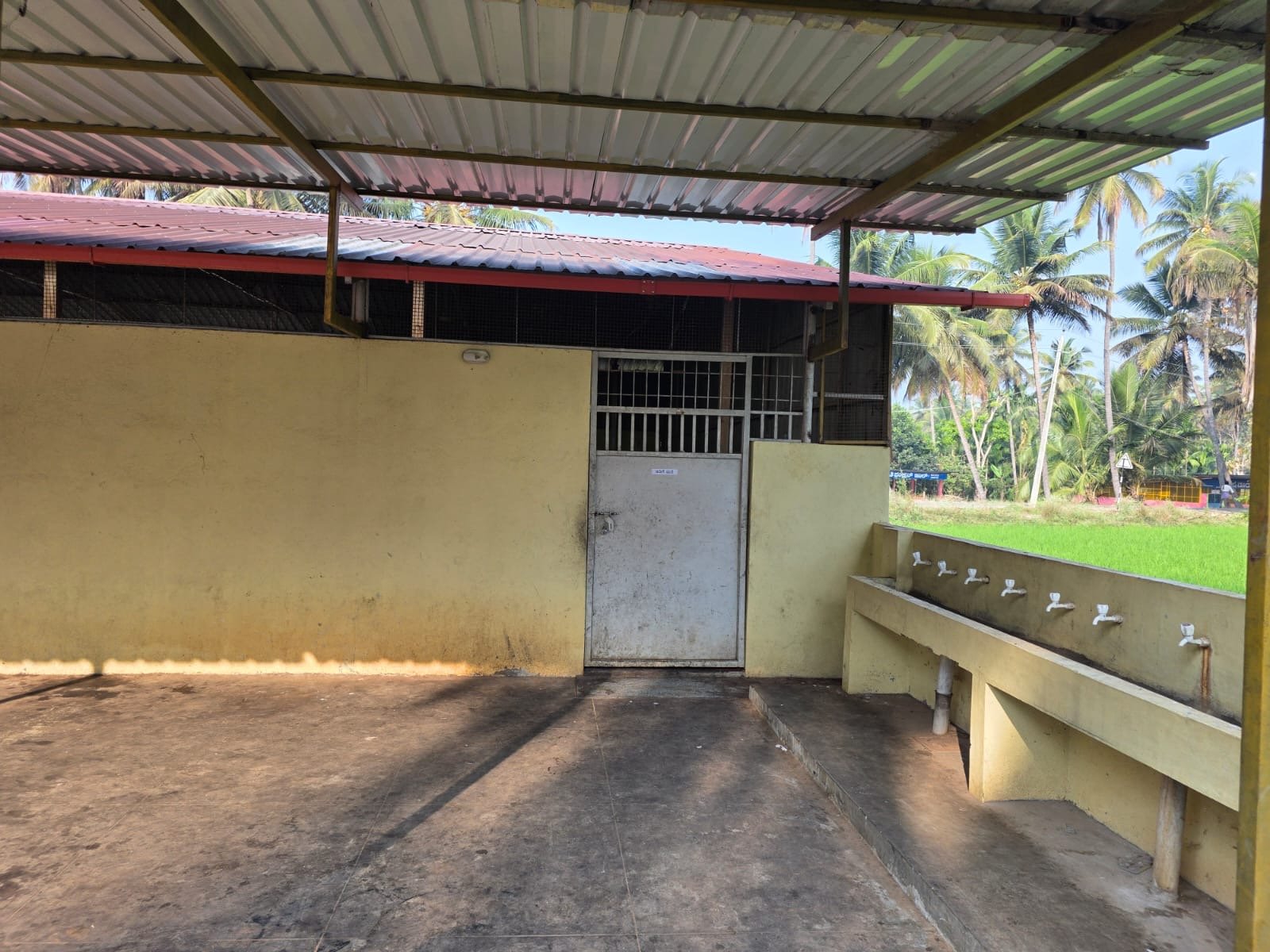 Exterior – Wash Area